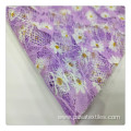 nylon stretc lace print fabric digital printed fabric